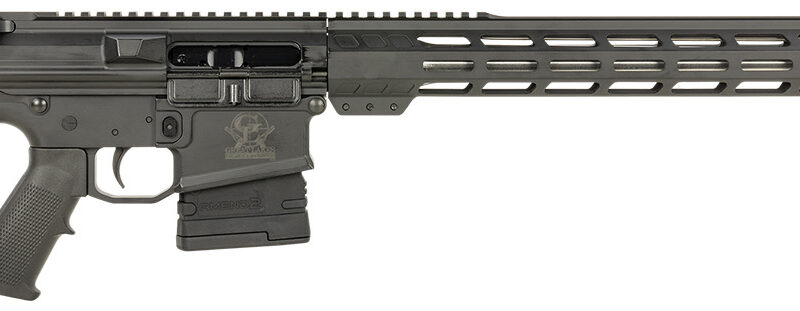 Great Lakes Firearms GL10308SSBLK AR-10  308 Win 20+1 18" Stainless, Black Rec, M-Lok Handgaurd, Carbine Stock, A2 Grip, Muzzle Brake