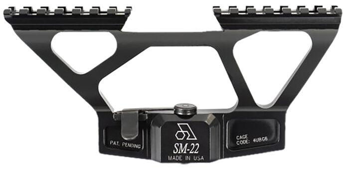 Arsenal SM22 AK Scope Mount SAM7K Series  Black Anodized 0 MOA