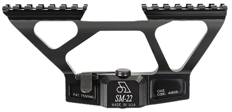 Arsenal SM22 AK Scope Mount SAM7K Series  Black Anodized 0 MOA