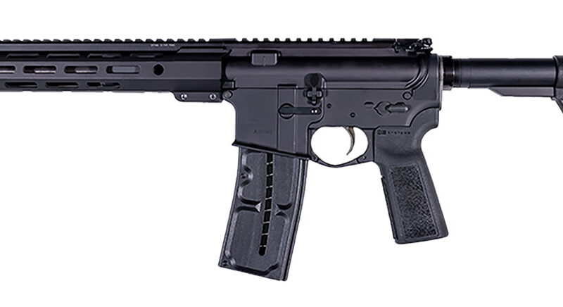 Franklin Armory 0010062BLK F17 L 17 WSM 10+1 16" Black Precision Barrel, Black Aluminum w/M-LOK & Picatinny Rail Receiver, Black Adjustable B5 Bravo Stock