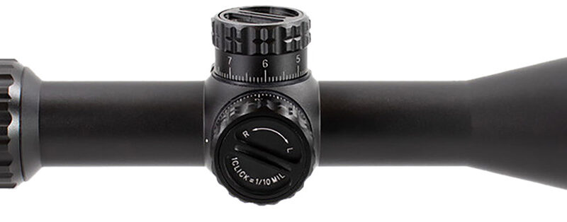 Aim Sports  Alpha 6  Black Anodized 2.5-15x 50mm 30mm Tube MR1-MRAD Reticle