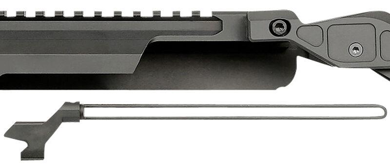 Midwest Industries MIAKALPHARTC AK Alpha Series Railed Top Cover  Black Anodized