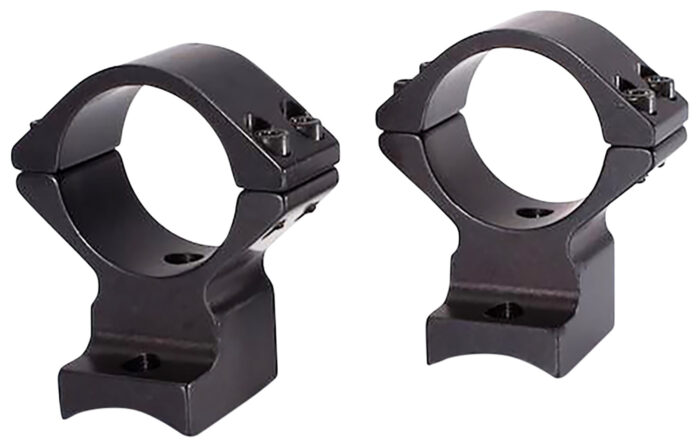 Talley 840700SM Scope Mount/Ring Combo  Black Anodized 34mm Tube Remington 700/721/722/725/40X Medium Rings Short Action 20 MOA