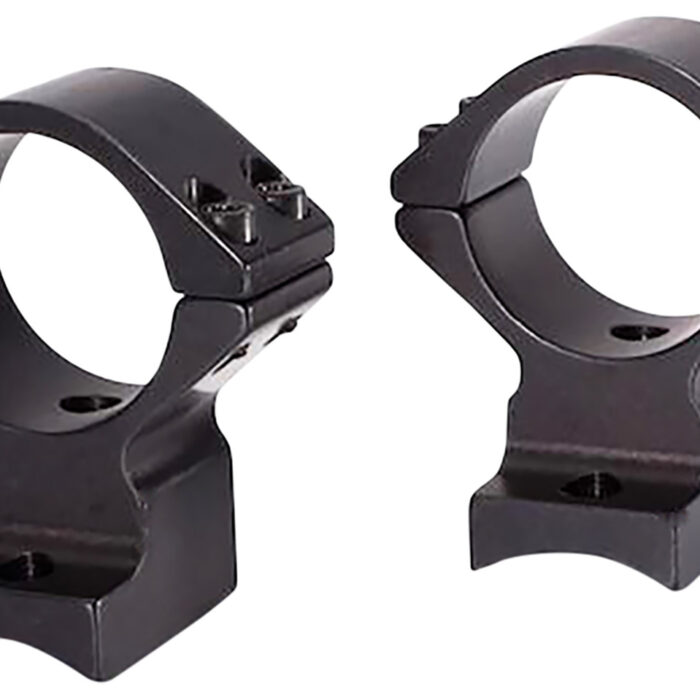 Talley 840700SM Scope Mount/Ring Combo  Black Anodized 34mm Tube Remington 700/721/722/725/40X Medium Rings Short Action 20 MOA