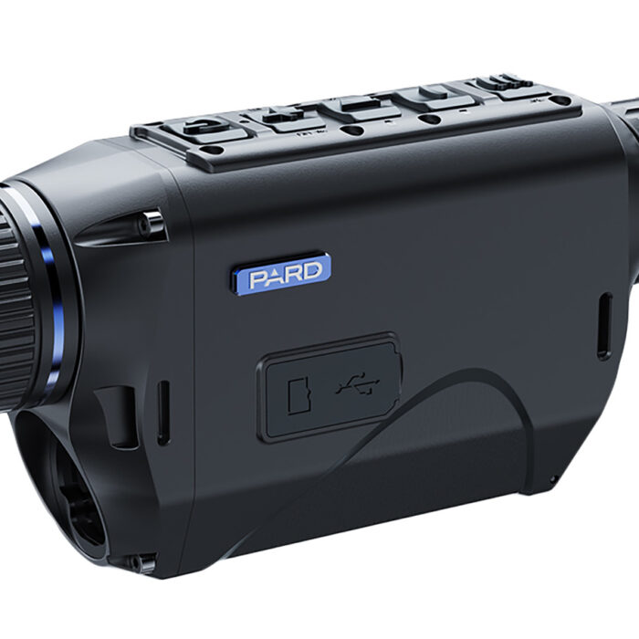 PARD TA6225LRF TA62  Thermal Monocular Black 1.6x 25mm Multi Reticle 640x480, 50Hz Resolution Zoom 2x-8x Features Laser Rangefinder