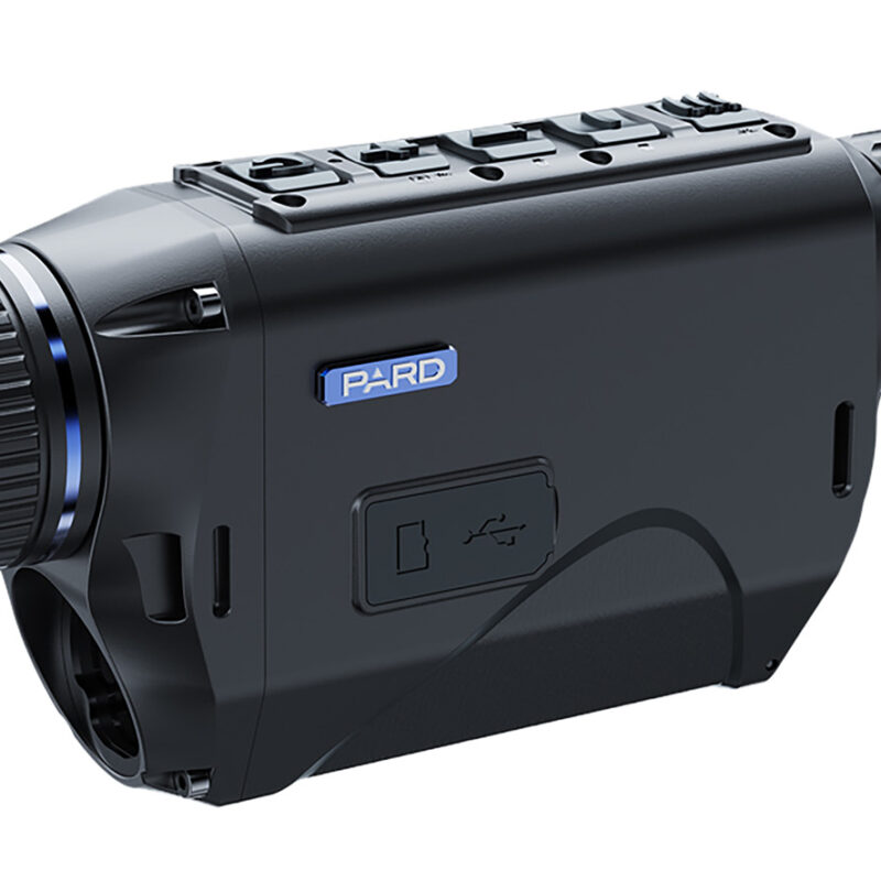 PARD TA6235LRF TA62  Thermal Monocular Black 2.2x 35mm Multi Reticle 640x480, 50Hz Resolution Zoom 2x-8x Features Laser Rangefinder