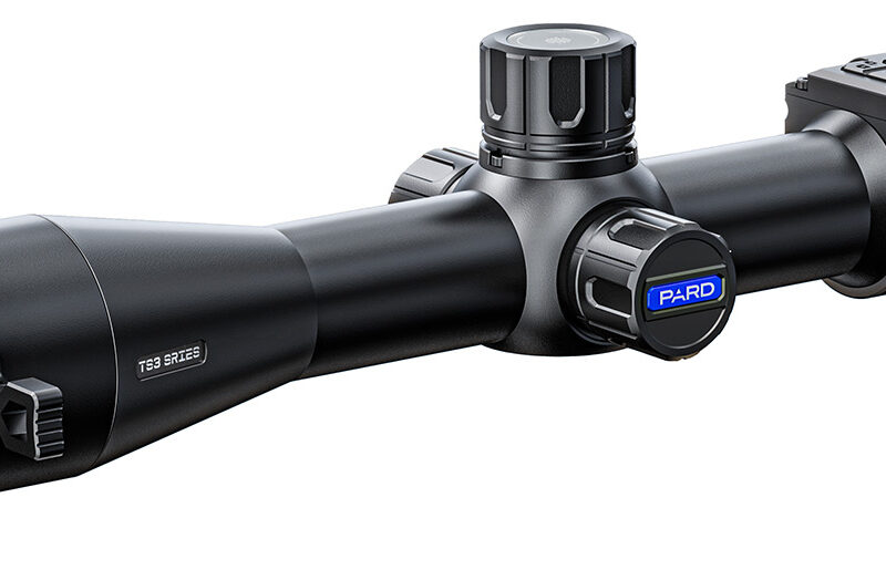 PARD TS3445LRF TS34/45 LRF Thermal Rifle Scope w/Laser Rangefinder, Black 4.7x45mm, Multi Reticle, 2x/4x/6x Zoom, 384x288 50Hz Resolution