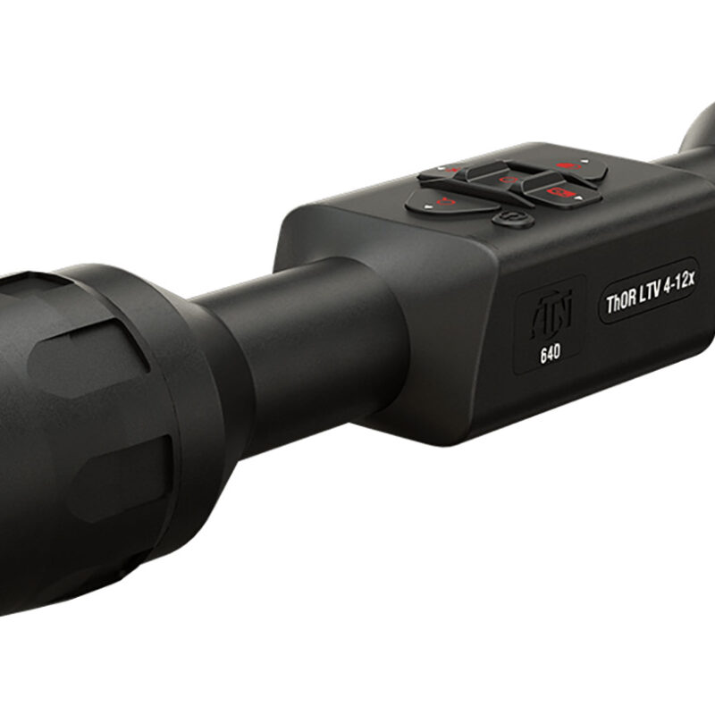 ATN TIWSTLTV650X Thor LTV  Thermal Rifle Scope Black 4-12x 50mm Illuminated Multi Reticle 640x480 Resolution