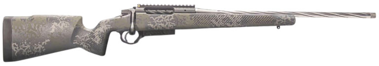 Seekins Precision 0011710161 Havak Element  6.8 Western 3+1 21" Fluted Stainless, Black Rec, Mountain Shadow Camo Synthetic Stock, Scope Mount