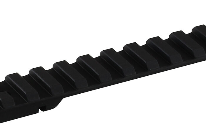 Seekins Precision 0010710013 Remington 700 Short Action 0 MOA #6 Screws  Black Anodized