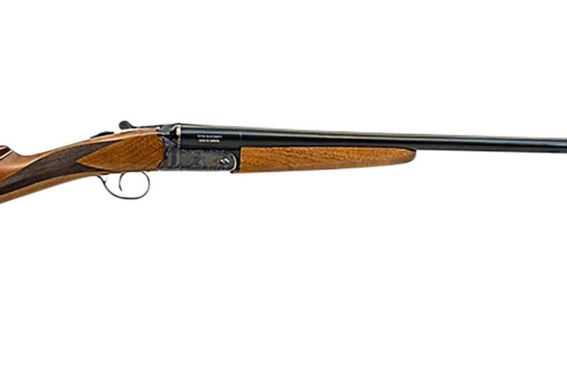 McCoy MC200A12 200A  Side-By-Side 12 Gauge Break Open 3" 2rd 28" Blued Chrome Lined Barre, Color Case Hardened Steel Receiver, Grade IV Gloss Oil Turkish Walnut Wood Fixed Stock