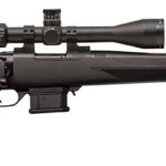 Howa HMA60804BGP M1500 Mini Action Compact 6mm ARC 5+1 20" Black Steel Barrel, Black Drilled & Tapped Steel Receiver, Black Fixed HTI Synthetic Stock, Nikko Stirling GamePro 4-12x40mm 1 155129