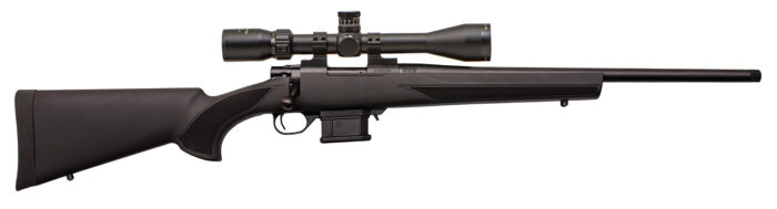 Howa HMA60804BGP M1500 Mini Action Compact 6mm ARC 5+1 20" Black Steel Barrel, Black Drilled & Tapped Steel Receiver, Black Fixed HTI Synthetic Stock, Nikko Stirling GamePro 4-12x40mm