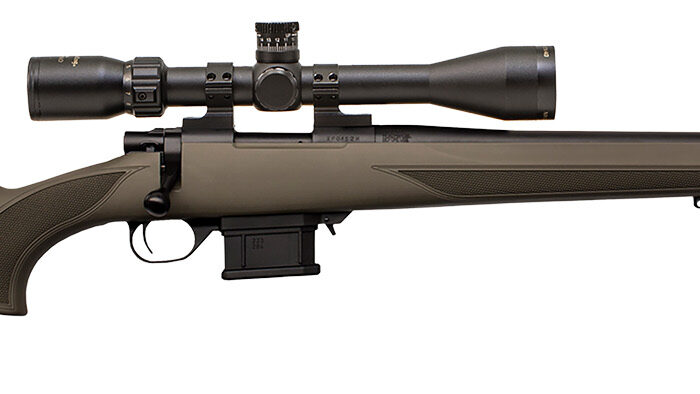 Howa HMA60804GGP M1500 Mini Action Compact 6mm ARC 5+1 20" Black Steel Barrel, Black Drilled & Tapped Steel Receiver, OD Green Fixed HTI Synthetic Stock, Nikko Stirling GamePro 4-12x40mm
