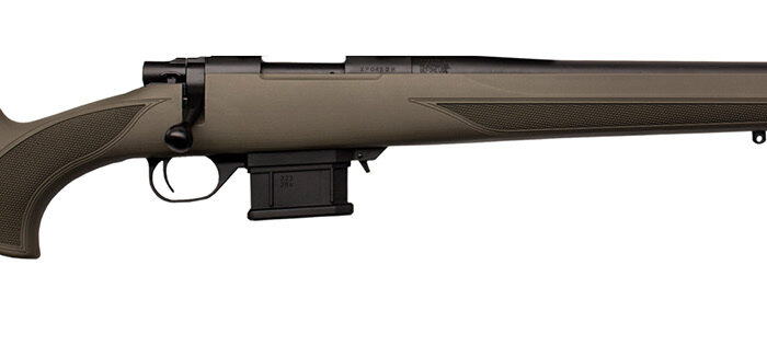 Howa HMA60804G M1500 Mini Action Compact 6mm ARC 5+1 20" Black Steel Barrel, Black Drilled & Tapped Steel Receiver, OD Green Fixed HTI Synthetic Stock, Right Hand