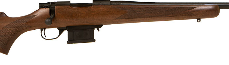 Howa HWH6ARC M1500 Mini Hunter 6mm ARC 5+1 22" Black Threaded Barrel, Black Drilled & Tapped Steel Receiver, Walnut Fixed Stock, Right Hand