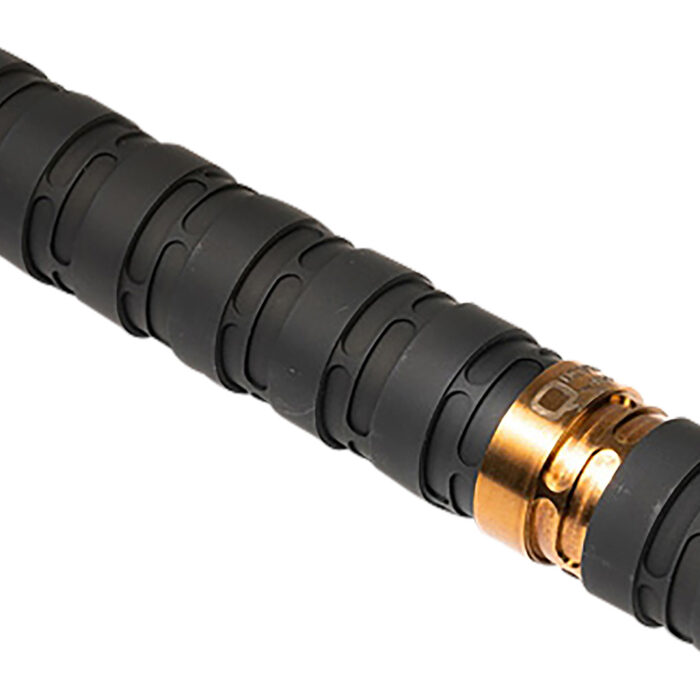 Q LLC SILE9BLACK Erect9r  9mm Luger 1.37" Black Aluminum w/Stainless Steel Baffles 1/2"-28 tpi