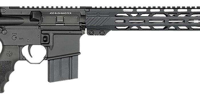 Rock River Arms 450B1562V1 LAR-15M All Terrain Hunter 450 Bushmaster 5+1 16" Stainless Barrel, Black Rec, 13" M-LOK Handgaurd, OEM Operator CAR Stock & Muzzle Brake, Hogue Rubber Grip