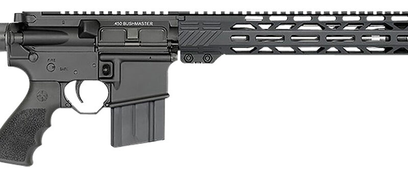 Rock River Arms 450B1562V1 LAR-15M All Terrain Hunter 450 Bushmaster 5+1 16" Stainless Barrel, Black Rec, 13" M-LOK Handgaurd, OEM Operator CAR Stock & Muzzle Brake, Hogue Rubber Grip