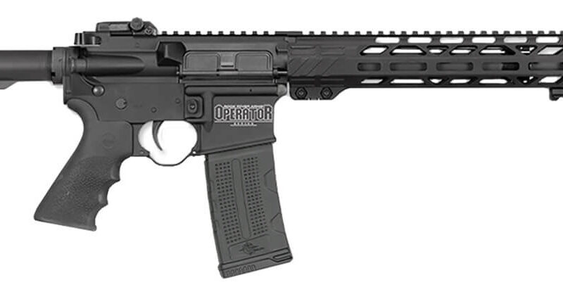 Rock River Arms OP1510 LAR-15M Operator DMR 5.56x45mm NATO 30+1 16", Black, BCM SOPMOD Stock, 13" M-Lok Handguard, Hogue Beavertail Grip, Magpul MBUS Pro Sights, OEM Match Trigger