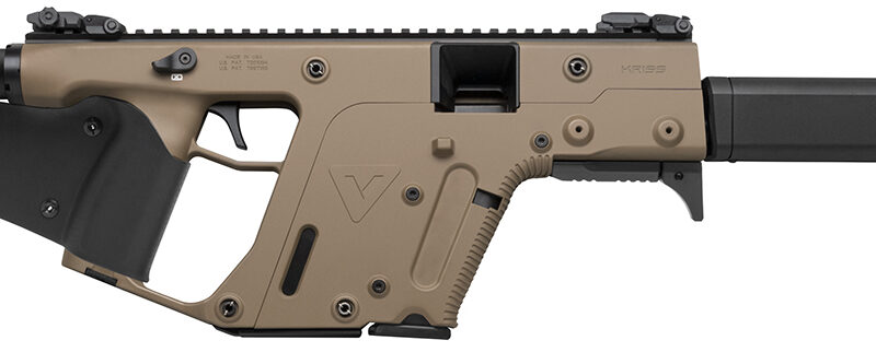 Kriss USA KV90CFD22 Vector CRB Gen2 *CA Compliant 9mm Luger 10+1 16" Black Steel Barrel, Flat Dark Earth Cerakote Polymer Receiver, Flat Dark Earth Synthetic Stock, Black California Paddle Grip