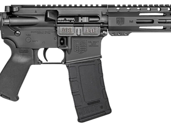 Diamondback DB1915B001 DB15  300 Blackout 28+1 10", Black, Carbon Lower, 9" M-LOK Handguard, Padded Buffer Tube, Magpul Grip