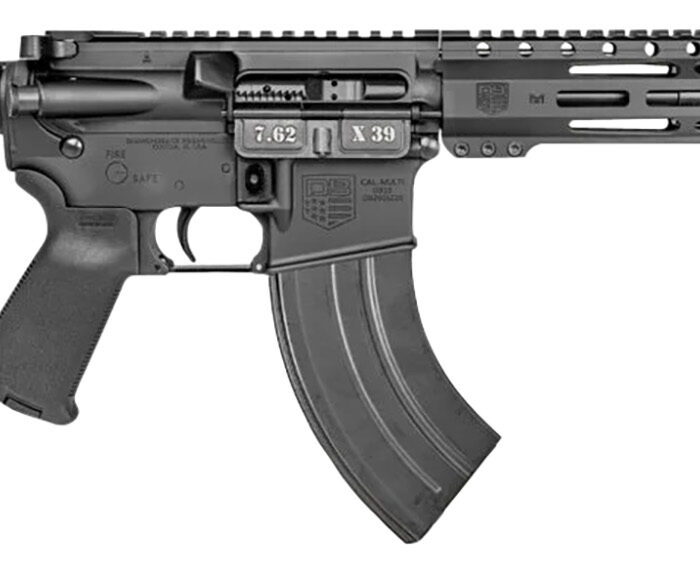 Diamondback DB1915O001 DB15  7.62x39mm 28+1 10", Black, Carbon Lower, 9" M-LOK Handguard, Padded Buffer Tube, Magpul Grip