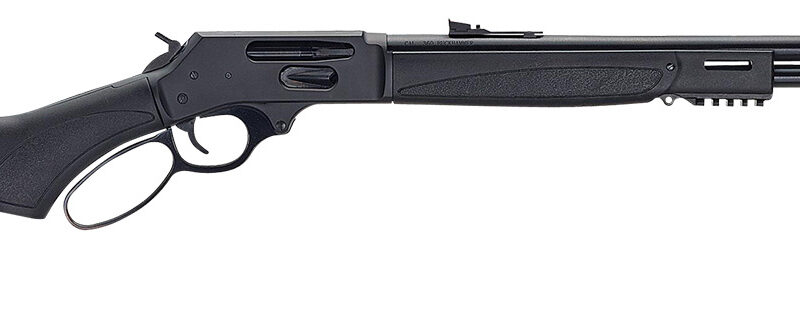 Henry H009X-360BH X Model  Full Size 360 Buckhammer 5+1 21.37" Blued Steel Barrel, Blued Drilled & Tapped Stainless Steel Receiver, Fixed Black Synthetic Stock, Right Hand