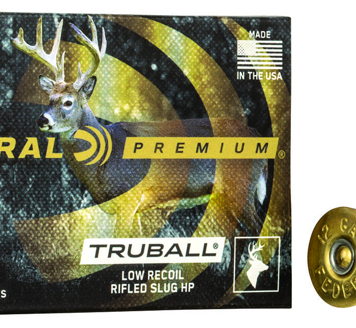Federal PB127LRS Premium Vital-Shok TruBall 12Gauge 2.75" 1oz RifledSlug Shot 5 Per Box/50 Case