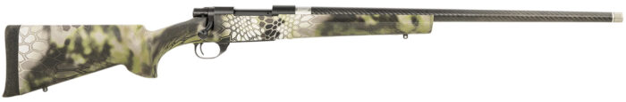Howa HGCF65CKAC M1500 HS Precision 6.5 Creedmoor 5+1 24" Threaded Carbon Fiber Barrel, Black Rec, Kryptek Altitude HS Precision Stock