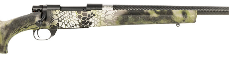 Howa HGCF65CKAC M1500 HS Precision 6.5 Creedmoor 5+1 24" Threaded Carbon Fiber Barrel, Black Rec, Kryptek Altitude HS Precision Stock
