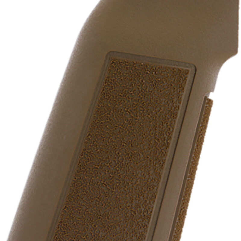 B5 Systems PGR1454 Type 22 P-Grip  Coyote Brown Aggressive Textured Polymer, Increased Vertical Grip Angle with No Backstrap, Fits AR-Platform