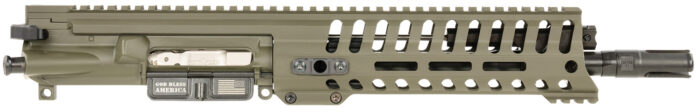 Patriot Ordnance Factory 01988 P415 Complete Upper (Piston Driven Adj. Gas Block) 5.56x45mm NATO 10.5", OD Green Anodized, 3-Port Muzzle Brake, 9" MMR M-LOK Handguard
