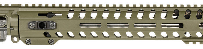 Patriot Ordnance Factory  Rogue Complete Upper 308 Win 16.50" Stainless Barrel, OD Green Anodized, Micro-B Muzzle Brake, 11" M-LOK Handguard