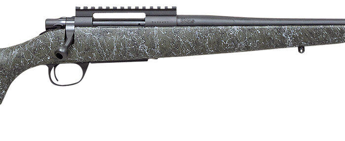 Howa HCSL65CGBG M1500 Super Lite Full Size 6.5 Creedmoor 5+1 20" Blued Threaded Barrel, Blued Picatinny Rail Steel Receiver, Green w/Gray and Black Webbing Fixed Stocky's Synthetic Stock