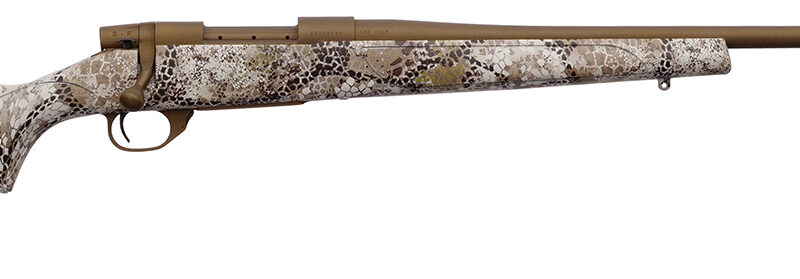 Weatherby VAP350NR00 Vanguard Badlands 350 Legend 3+1 20", Burnt Bronze Cerakote Barrel/Rec, Badlands Approach Camo Monte Carlo Stock, Adj. Trigger