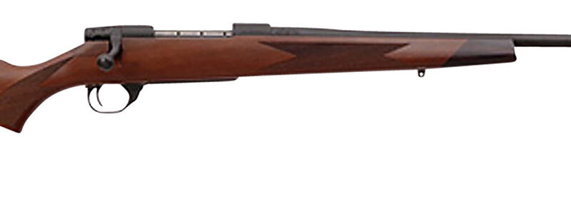 Weatherby VDT350NR00 Vanguard Sporter Full Size 350 Legend 4+1 20" Bead Blasted Blued #2 Contour Barrel, Matte Blued Drilled & Tapped Steel Receiver, Grade A Turkish Walnut Monte Carlo Stock