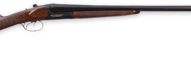 Weatherby OG11228DSM Orion SxS 12 Gauge Break Open 3" 2 Shot 28" Blued Side By Side Barrel, Blued Steel Receiver, Straight English w/Splinter Forend Walnut Stock