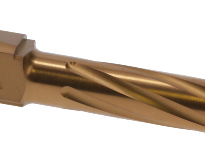 Rival Arms RARA20S201C Precision V1 Drop-In Barrel 9mm Luger 4.25" Bronze PVD Finish 416R Stainless Steel Material for S&W M&P (Except for M2.0)