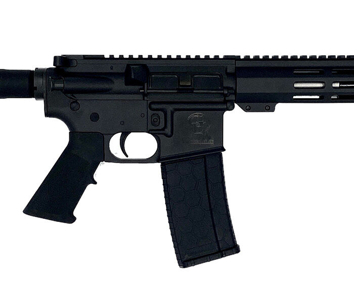 Great Lakes Firearms GL15223SSPBLK AR-15 Pistol 223 Wylde 30+1 7.50" Stainless Barrel, Black, 7" M-LOK Handguard, Buffer Tube (No Brace), A2 Grip