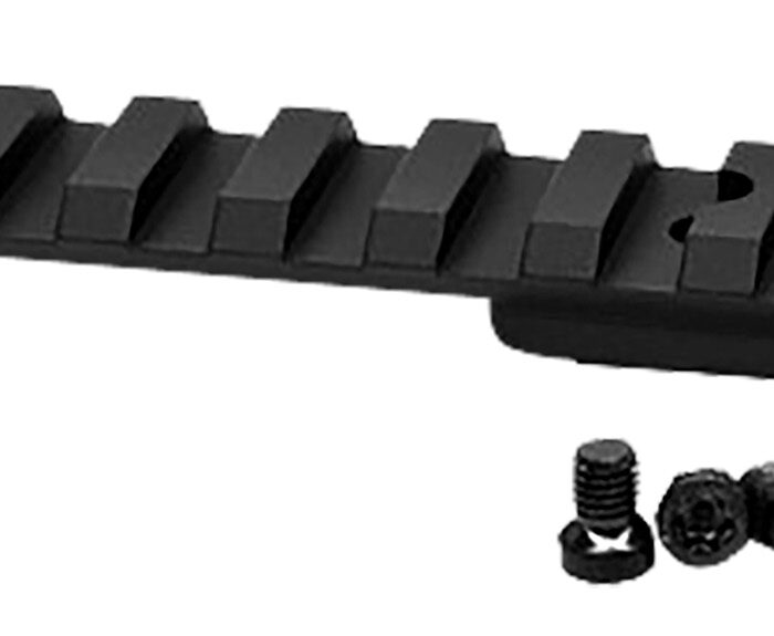 Warne V46420MOA Vapor Picatinny Rail Black Anodized Aluminum Fits Savage 110 Short Action, 20 MOA
