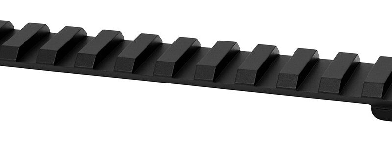 Warne V46520MOA Vapor Picatinny Rail Black Anodized Fits Savage 110 Long Action, 20 MOA