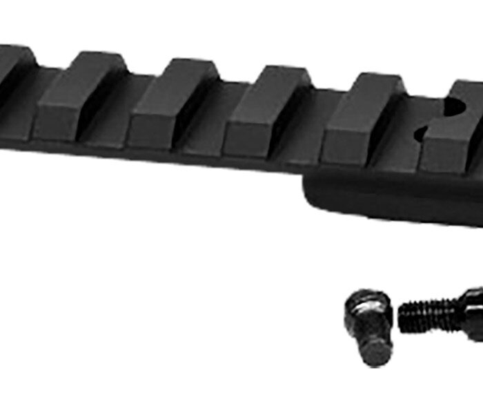 Warne V46815MOA Vapor Picatinny Rail Black Anodized Aluminum Savage 93/93R17/Mark II Rimfire "E", 15 MOA