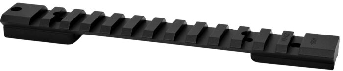 Warne V485M Vapor Picatinny Rail Black Anodized Ruger American Long Action, 0 MOA