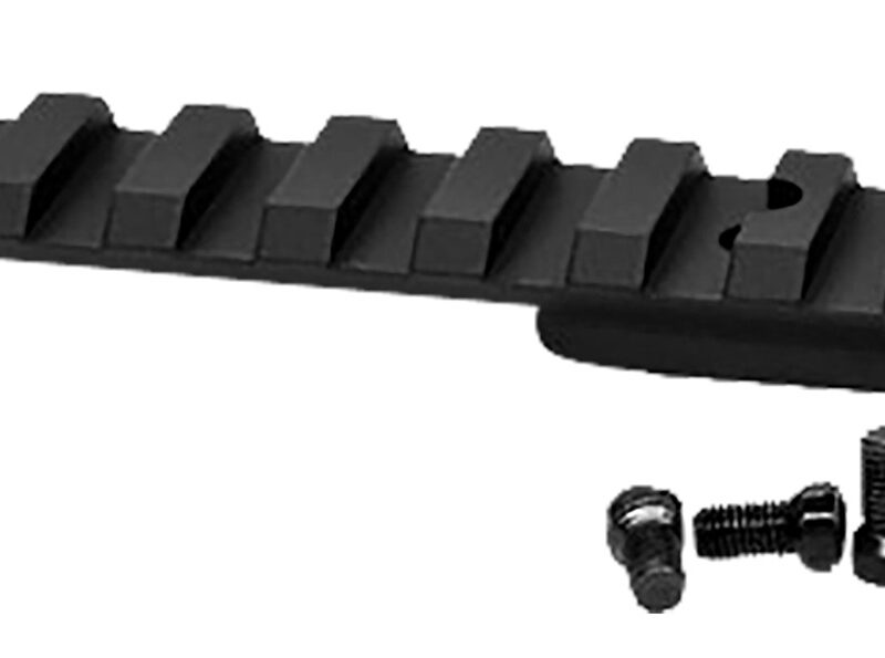 Warne V49015MOA Vapor Picatinny Rail Black Anodized Ruger 10/22 Rimfire 15 MOA