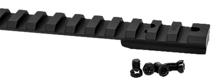 Warne V48820MOA Vapor Picatinny Rail Black Anodized Aluminum Winchester XPR Short Action, 20 MOA