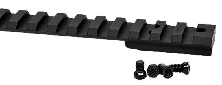 Warne V488M Vapor Picatinny Rail Black Anodized Aluminum Winchester XPR Short Action, 0 MOA