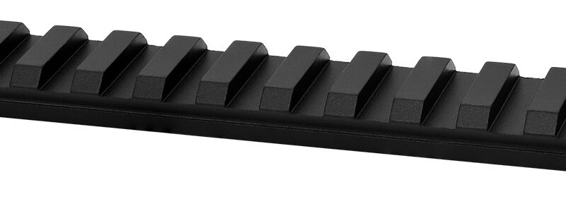 Warne V49820MOA Vapor Picatinny Rail Black Anodized Aluminum Savage Axis/Axis II, 20 MOA