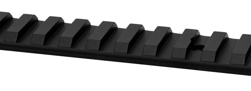 Warne V4T320MOA Vapor Picatinny Rail Black Anodized Aluminum Fits Tikka T3/T3x, 20 MOA