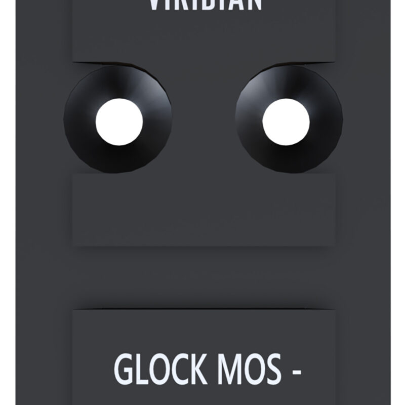 Viridian 9820030 RFX45 Glock MOS Mounting Adapter  Black Anodized